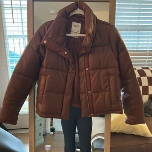 Abercrombie and fitch mini puffer